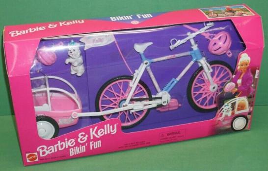 Mattel - Barbie - Barbie & Kelly - Bikin' Fun - транспортное средство